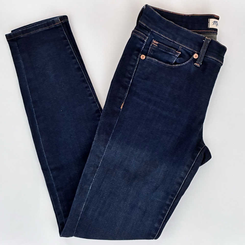 Madewell Dark Wash Mid-Rise Skinny Jeans Size 26